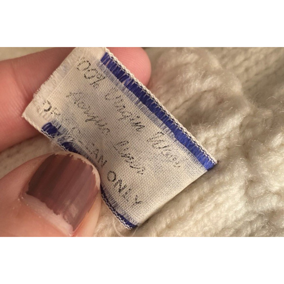 Vintage Sarita Wool Knitted Headband Flamingo Pattern Pink Blue White 80s Ski - Picture 8 of 10